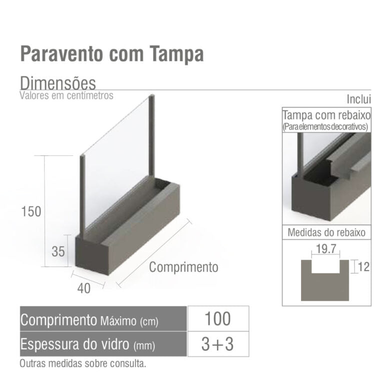 FLOREIRAS PARAVENTO TOLNIBER®