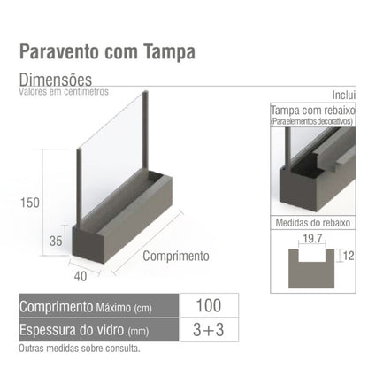 FLOREIRAS PARAVENTO TOLNIBER®